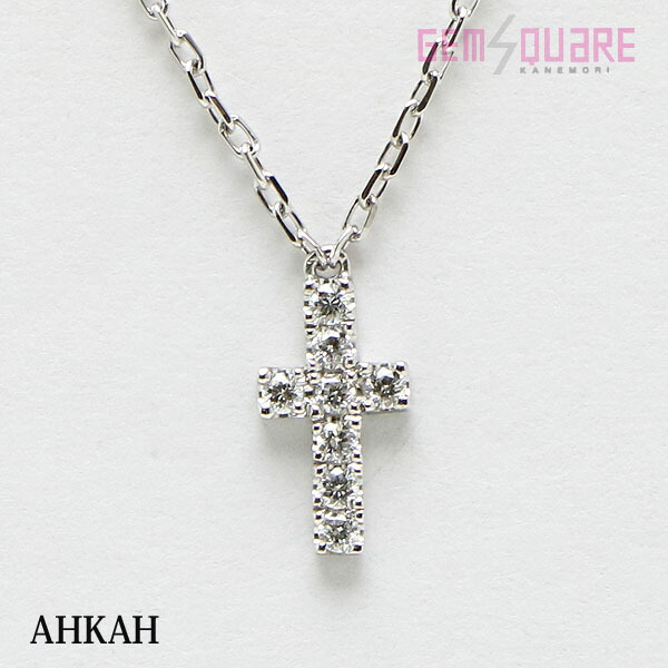 楽天市場】アーカー AHKAH ネックレス ウィングクロス K18YG ルビー