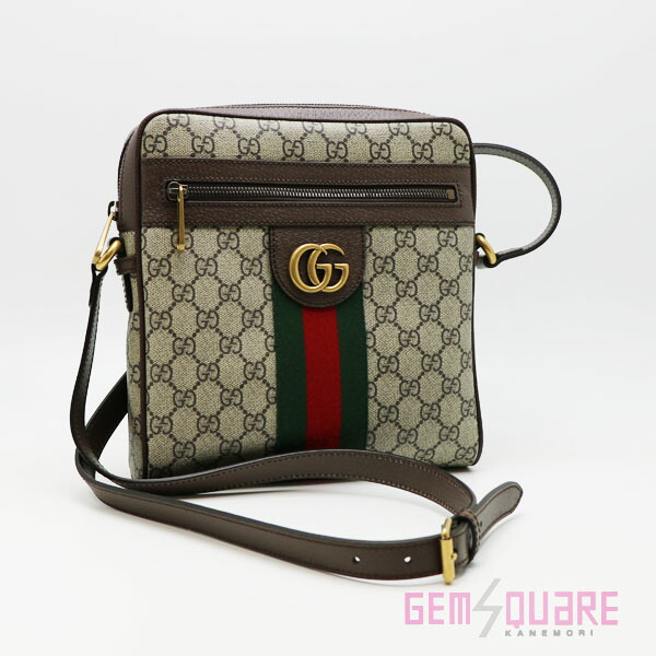 【547926】GUCCI グッチ オフディア GGスモールメッセンジャーバッグ ショルダーバッグ ベージュ 未当て嵌める