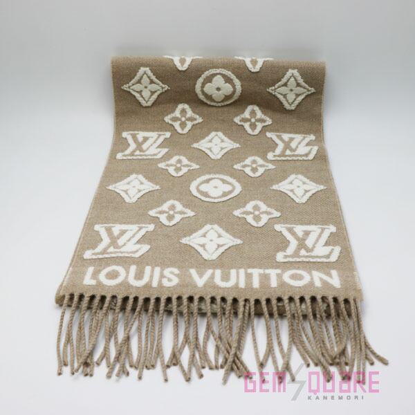 楽天市場】【美品】ルイヴィトン M78159 マフラー LV エッセンシャル