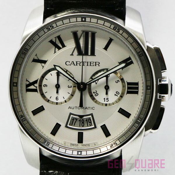 楽天市場】カルティエ Cartier カリブル ドゥ クロノグラフ
