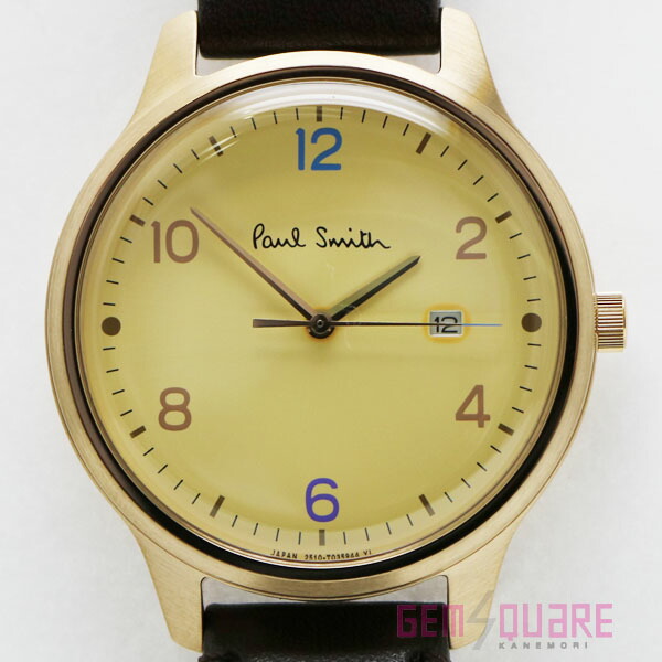 美品　Paul Smith　ポールスミス　ケンブリッジ　ビッグデイト　クォーツ Paul Smith ポールスミス ケンブリッジ ビッグデイト YA30