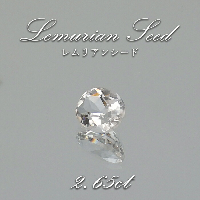 レムリアンシード ルース オーバル 約2.65ct コロンビア産 Lemurian Seed 稀少石 瞑想 ヒーリング 浄化 天然石 パワーストーン カラーストーン｜天然石工房　翡翠
