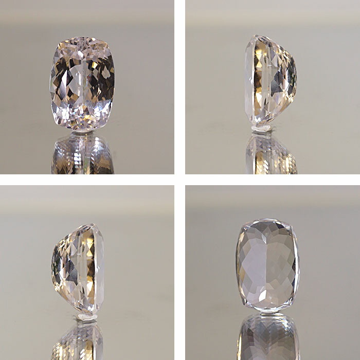 3947 裸石 ルース ルベライト 4.13ct 赤いトルマリン ブラジル産 瑞浪鉱物展示館