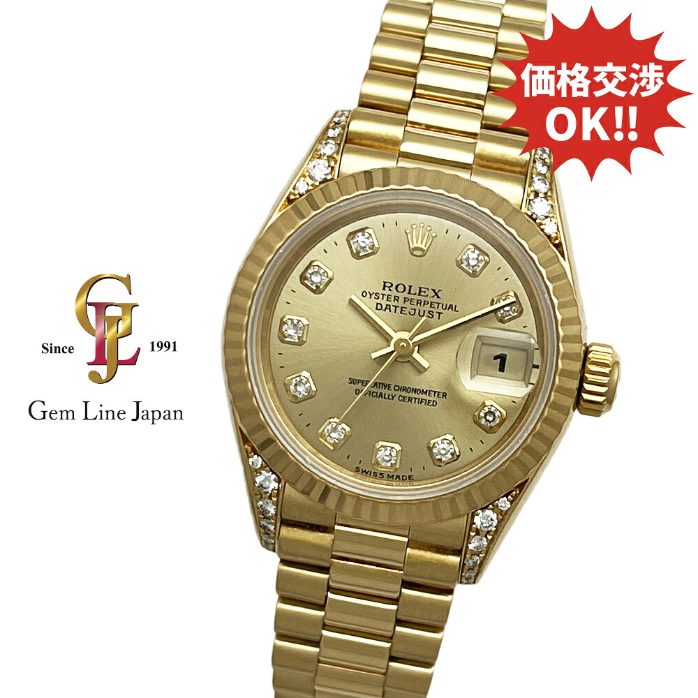 ロレックス ROLEX デイトジャスト 69038G L番(1990年頃製造