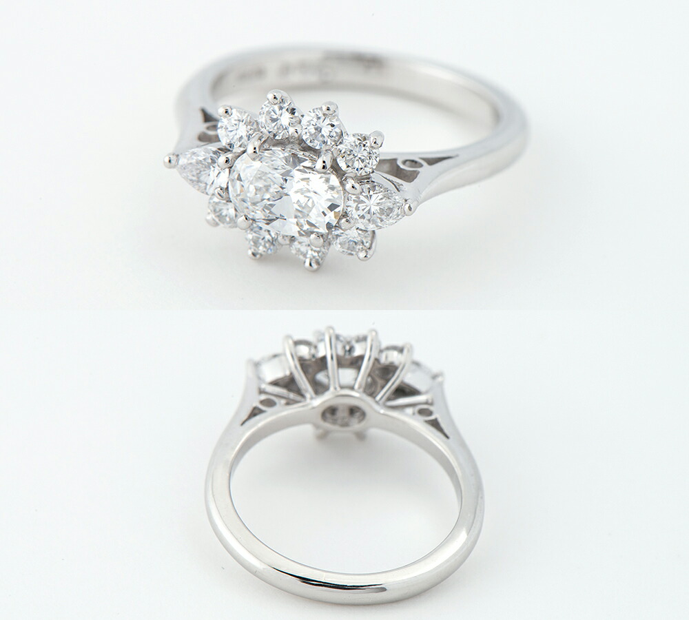 蛾猪油钻石0.515ct钻石6.5号环,戒指(2200000283795)