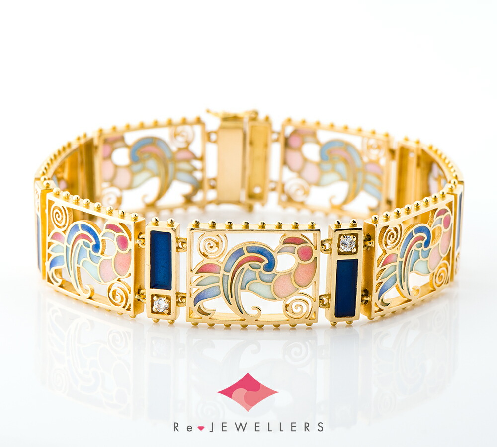 楽天市場】マリエラ マリエラ エナメル(七宝) 鳥モチーフ ダイヤモンド  