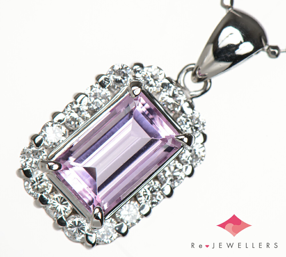 インペリアルトパーズ1.33ct ダイヤモンド 計0.40ct プラチナ900 ペンダント・ネックレス【中古】（2200000481689）