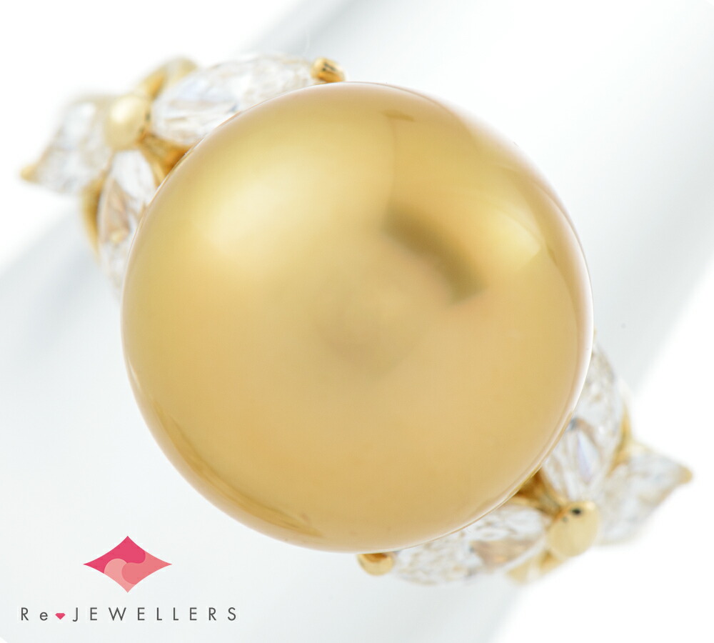 美品 ミキモト ロードライトガーネット パール ダイヤ リング K18 希少 金 楽天市場】(新品仕上げ済) 希少 ミキモト MIKIMOTO ゴールデン パール