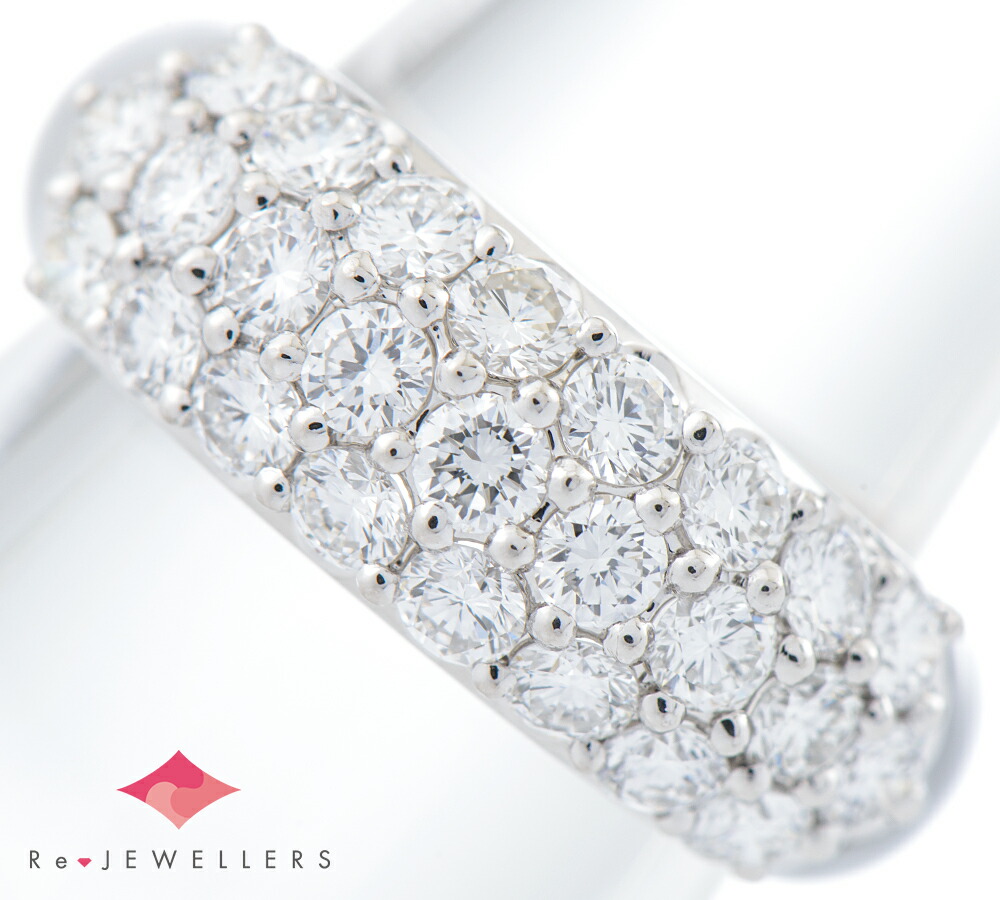 ロイヤルアッシャー ダイヤモンド計1.50ct プラチナ900 12号 リング・指輪【中古】(2200000483102)|福岡宝石市場