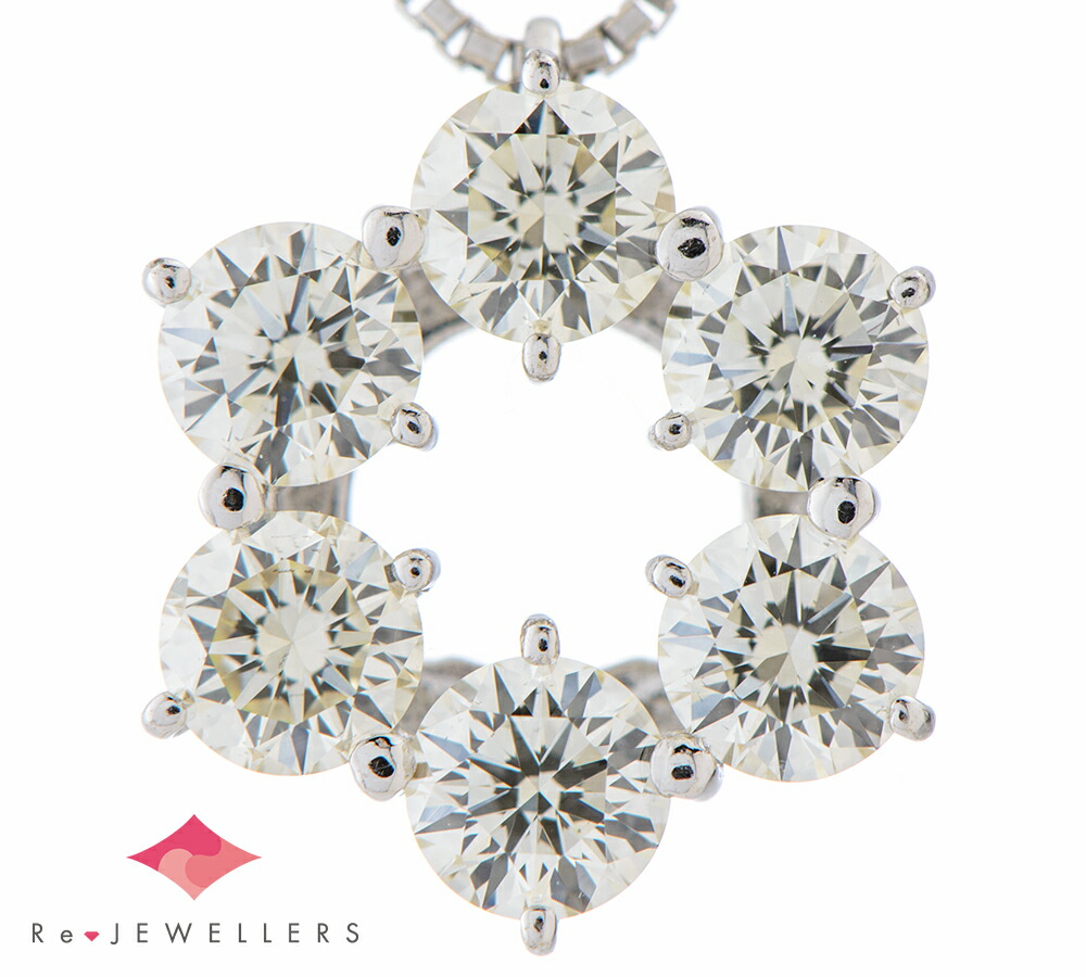 TASAKI（タサキ） ダイヤモンド計1.00ct 18金ホワイトゴールド ペンダント・ネックレス【中古】（2200000484635）