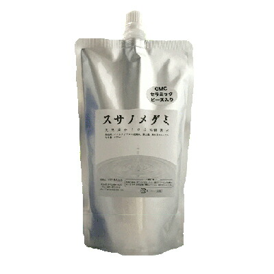 定め事売りわたす店 マコモ醗酵液スサノメグミ 400ml 詰替用 CMC陶芸ビーズ2粒入り口・入口