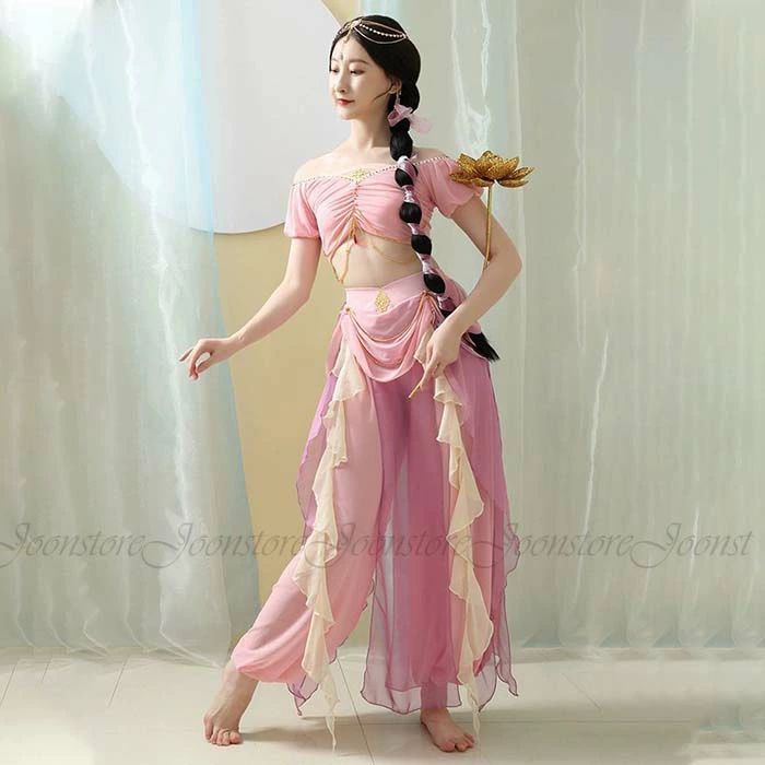 ハロウィン衣装 大人 レディース プリンセス ドレス アラビアン衣装 ジャスミン コスプレ コスチューム 衣装 敦煌飛天 コスプレ衣装 アラビアン仮装 舞台衣裳 チョリ パンツ アラビアン 衣装 コスプレ衣装 コスチューム ステージ 衣装 ハロウィン 仮装 余興 イベント 撮影服