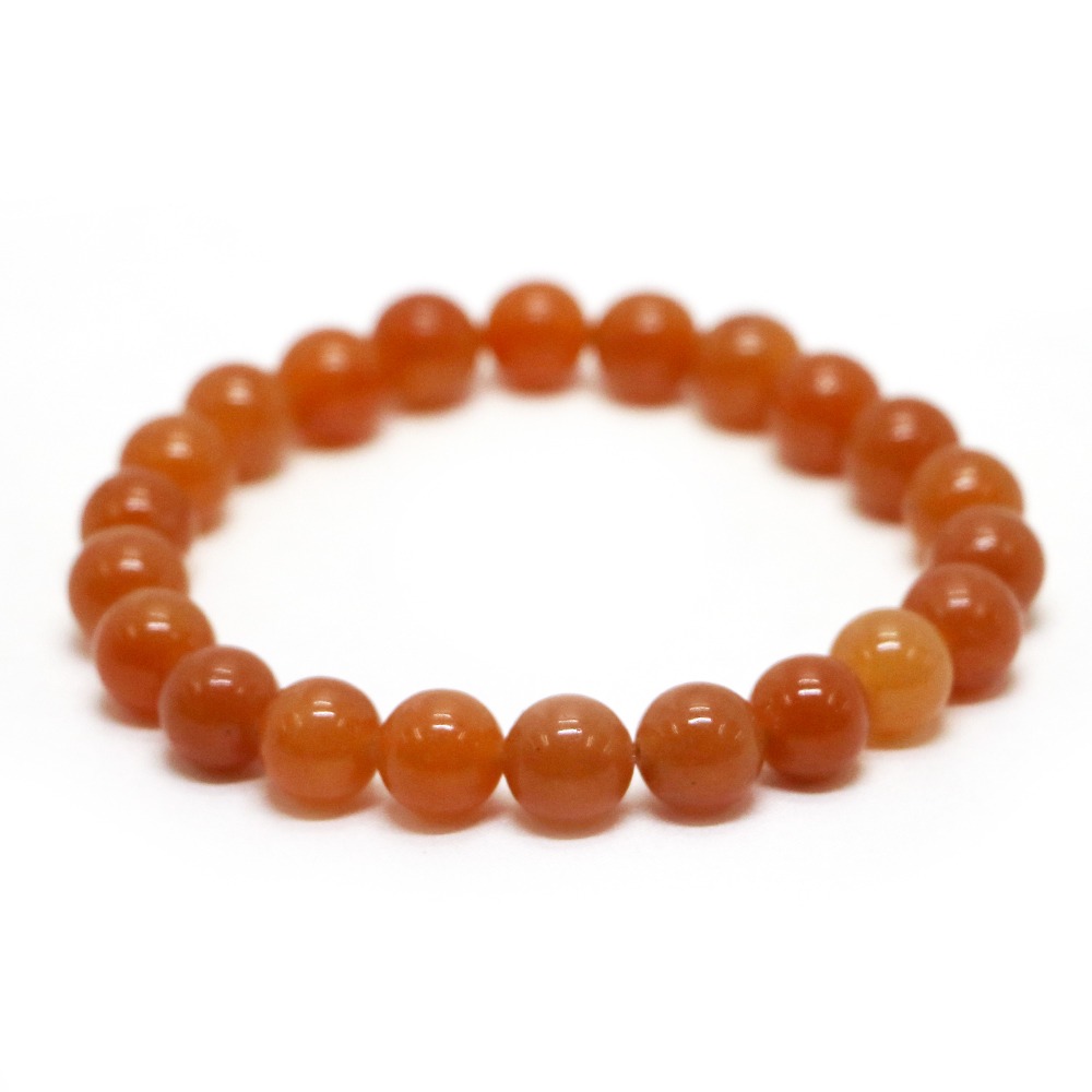パワーストーン ブレスレット オレンジアベンチュリン・フォスフォシデライト 恋愛成就 癒し 仕事運 誕生石 12月 願望成就