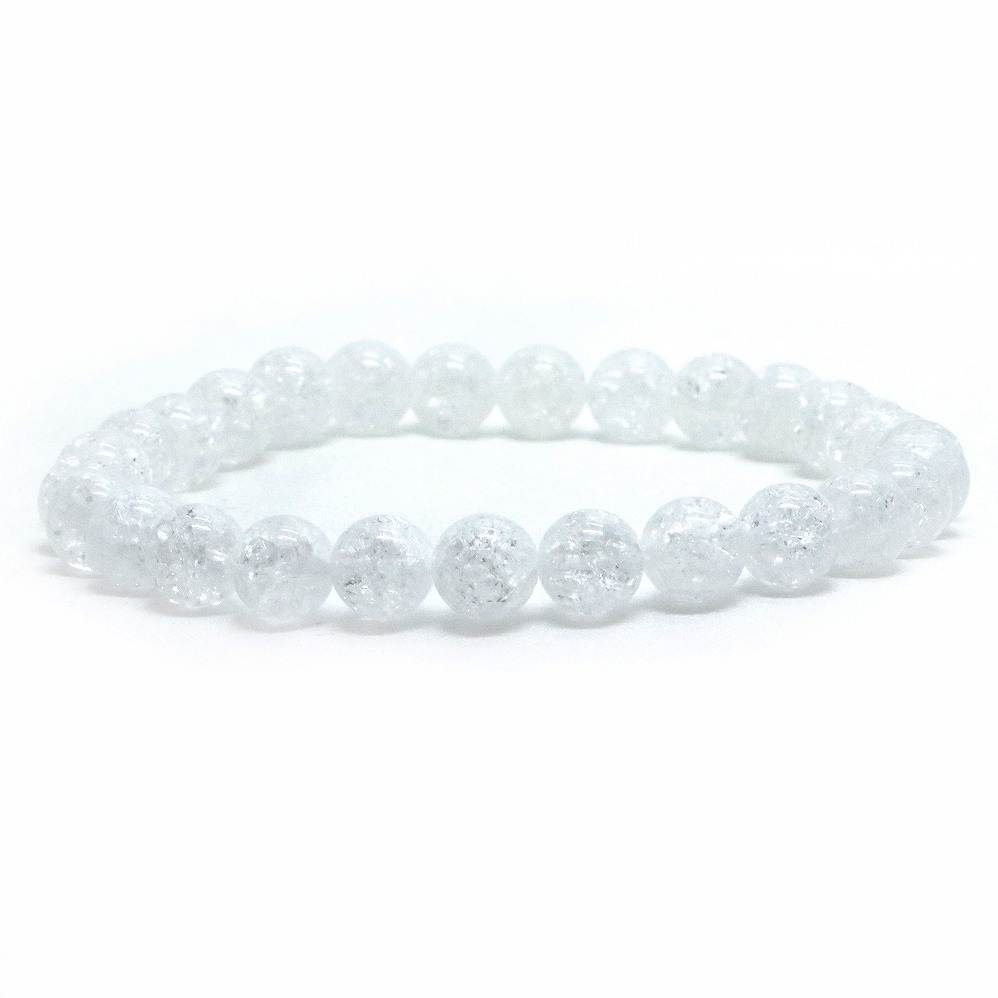 楽天市場】クラッシュクリスタル【丸玉】14mm 数珠 天然石