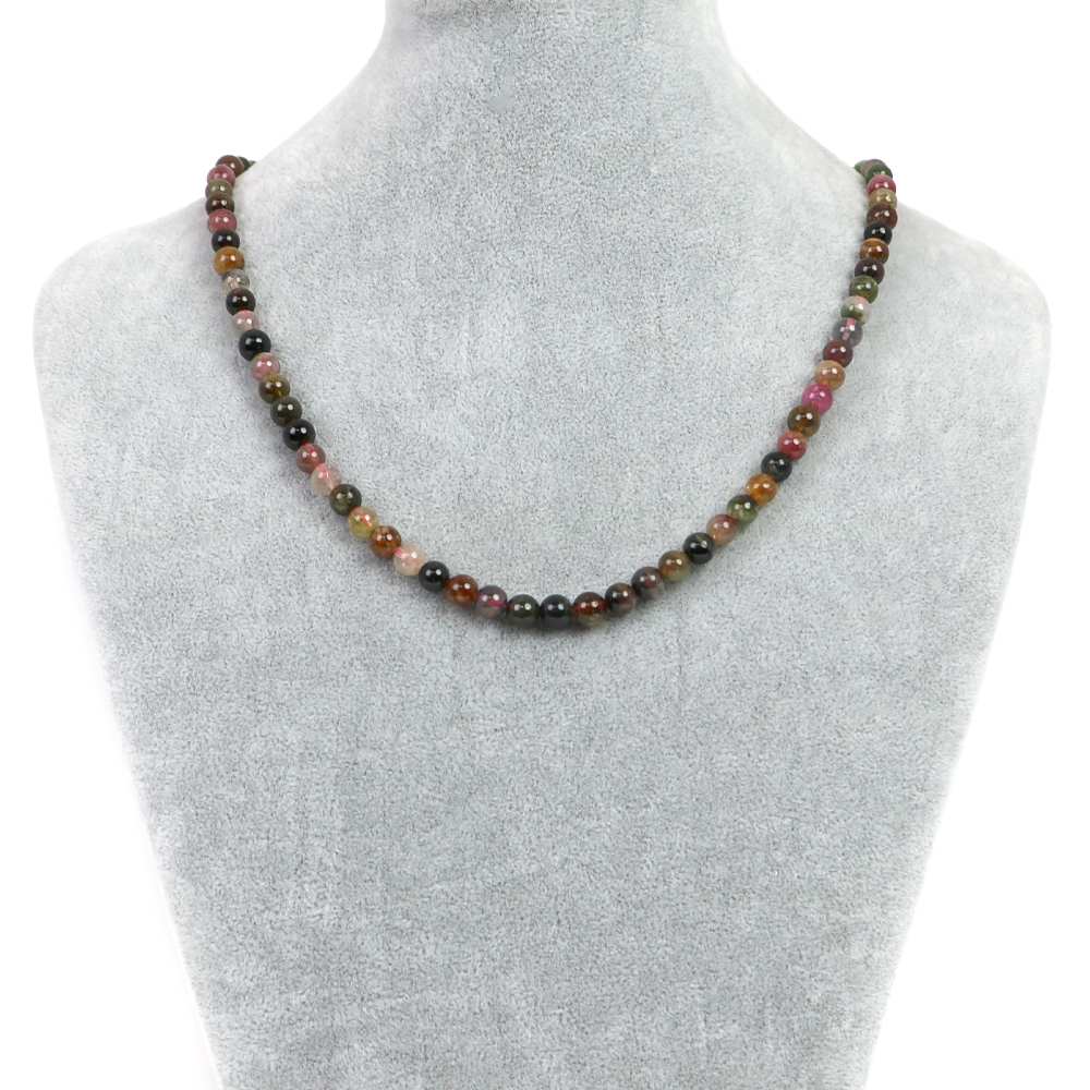 楽天市場】電気石ともいわれる不思議な石トルマリンのネックレス