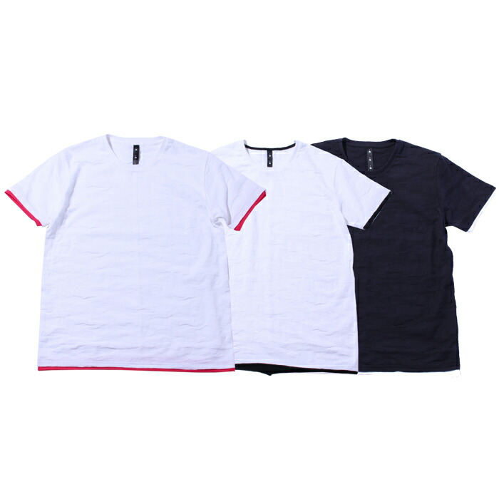 手数料安い Wjk Layered T Jacquard Camo ショートスリーブレイヤードジャガードカモtシャツ カットソー メンズ 21ss 14 White Pink 19 White Black 51 Navy White 74jd19t お1人様1点限り Unitedpharmacy Com Sa