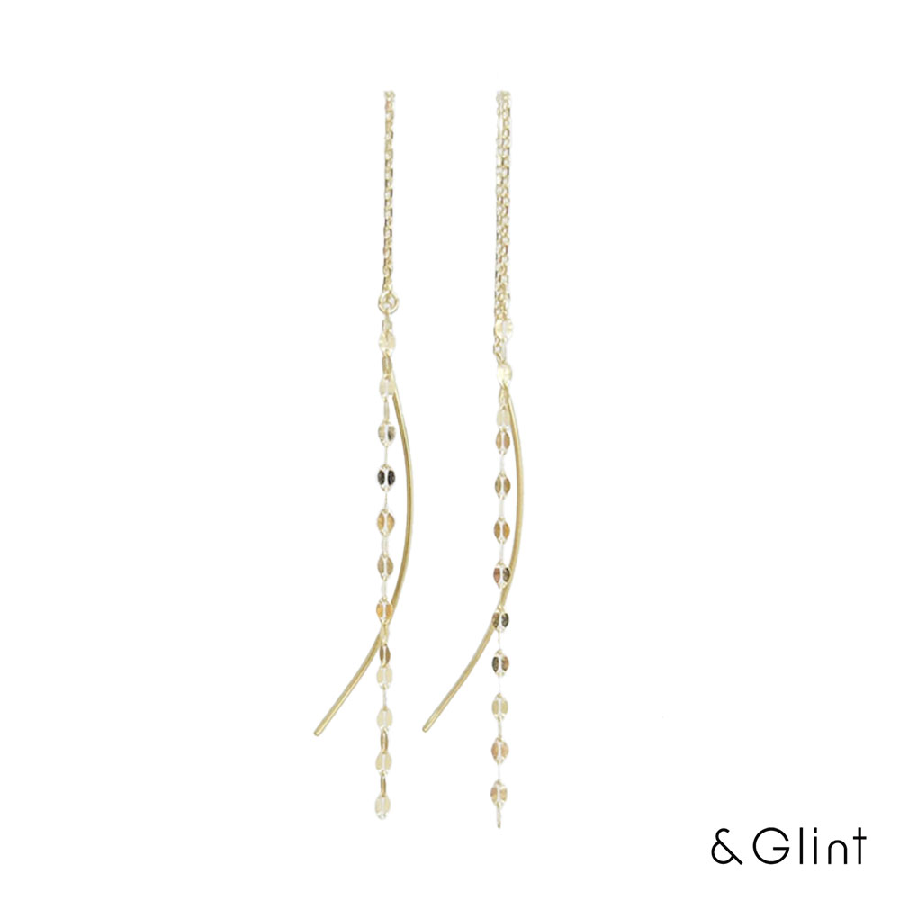 楽天市場】K18 イエローゴールド アメリカンピアス ツイスト ひねり