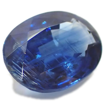 カイヤナイト 4.75ct オーバルシェイプカット ルース 【店長オススメ】 【レアストーン】 【店頭受取対応商品】｜ジェムパレス