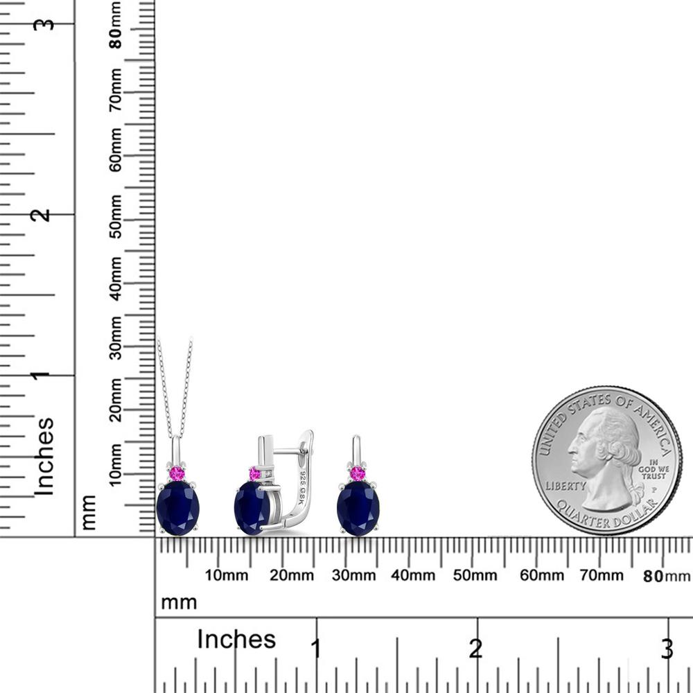 国産 7 55カラット 天然 サファイア ペンダント ピアス セット レディース ピンクサファイア シルバー925 ブランド 青 大粒 レバーバック 天然石 9月 誕生石 プレゼント 女性 彼女 妻 誕生日 公式 Ladiclinic Ladilaservision Com