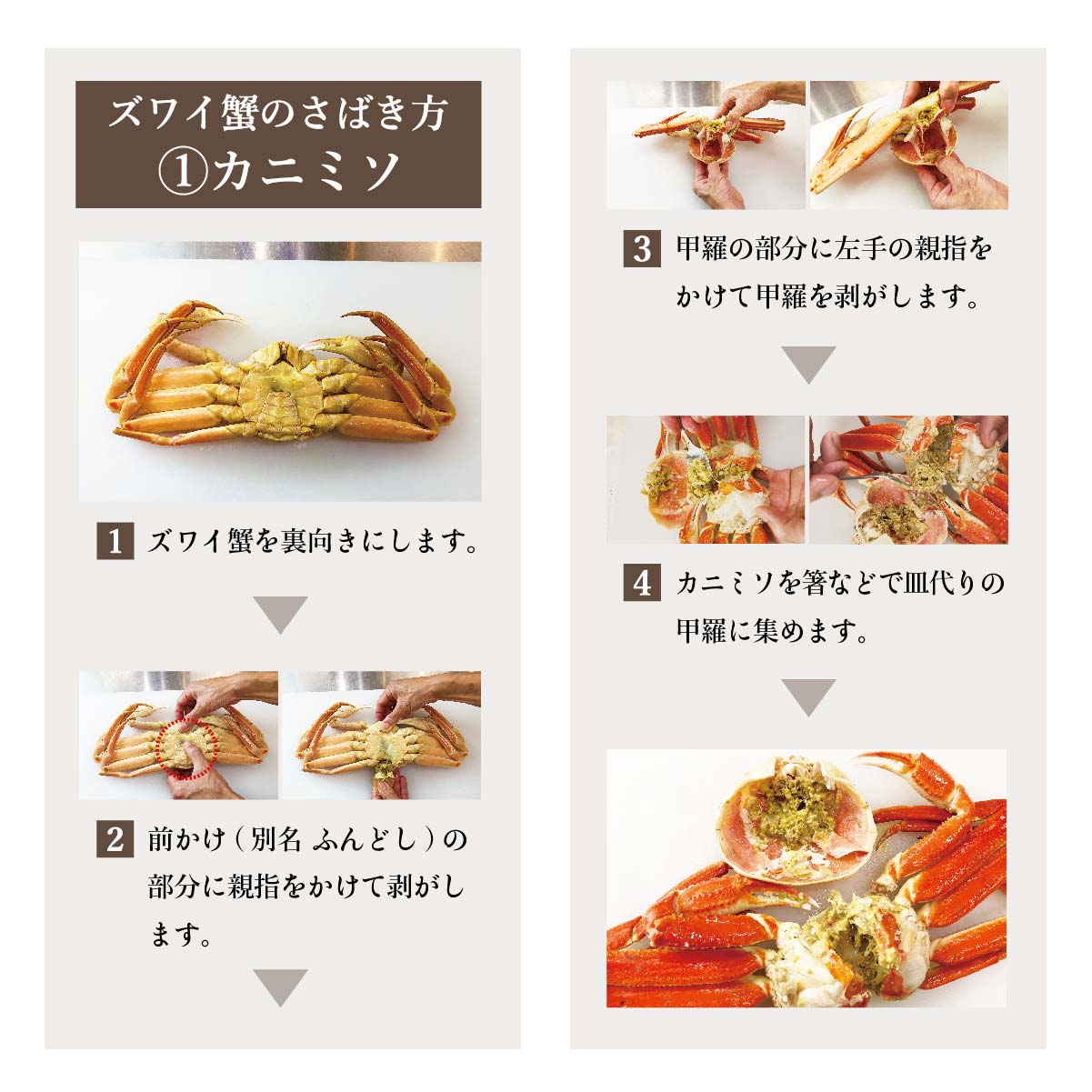 楽天市場 ボイル済ズワイ蟹 特大サイズ姿２尾 とらふぐ専門店 玄品ふぐ