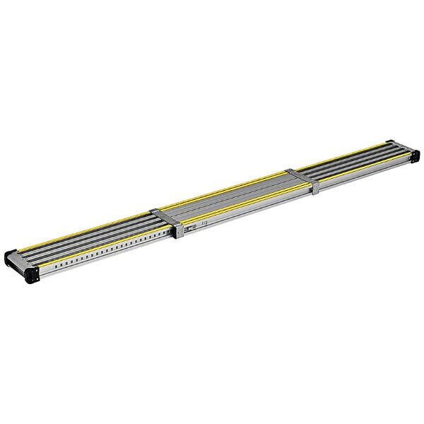 アルインコ VSSR240H 伸縮式足場板 滑り止め付き 最大伸長:2398mm|GO&GO
