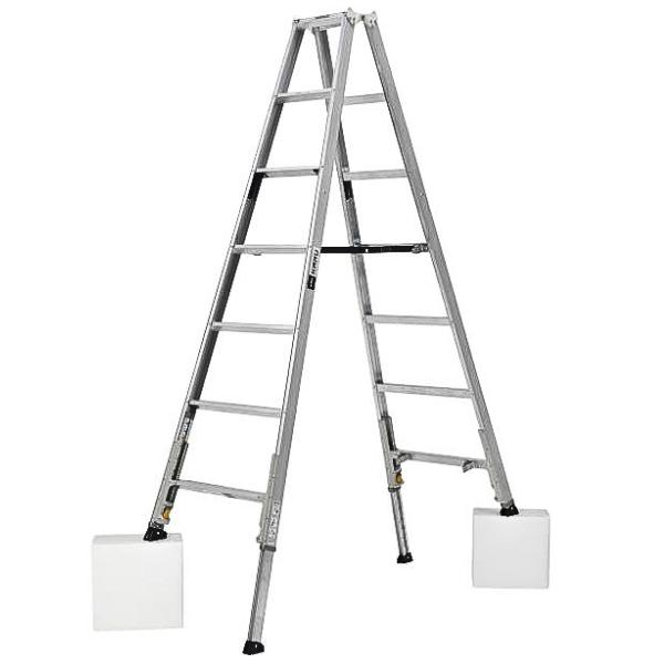 楽天市場】アルインコ 軽量型 伸縮脚付専用脚立 KARU-240 7段 (7尺・8