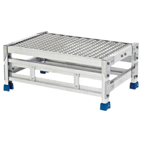 アルインコ 作業台 天板エキスパンドメタルタイプ CSBE126S 1段 天板寸法：600×400mm 天板高さ：250mm 27,941円