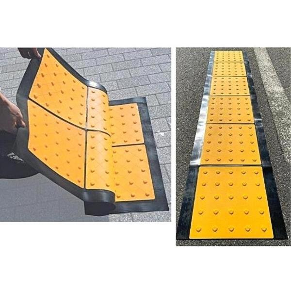 アラオ 点字マット 折り畳み式 300角 AR-0958 ポイントタイプ 710W×1020L 9,368円
