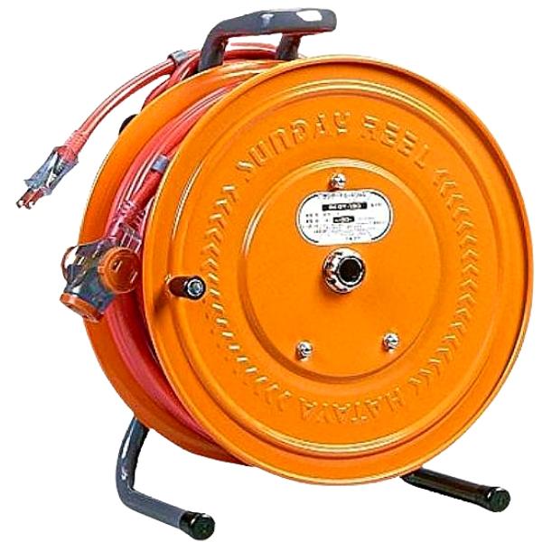 ハタヤ サンデーテモートリール GY-130S 27+3m 100V型 コードリール 回転式防塵キャップ 温度センサー