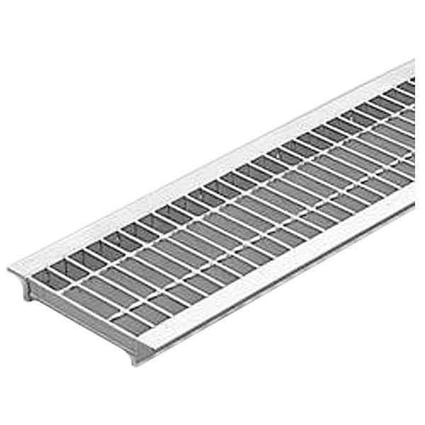 カネソウ スチール製グレーチング プレーンタイプ 歩道U字溝用 HSHU-2425 T-2仕様