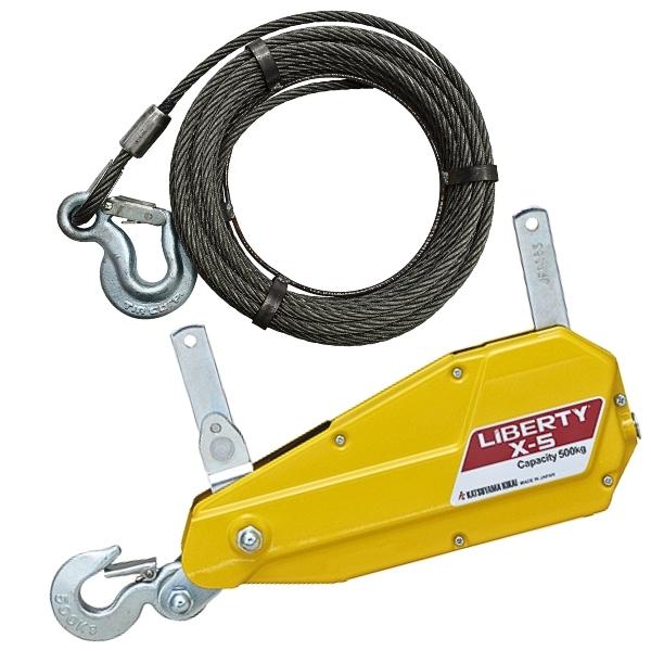 楽天市場】リバティ X-5用ワイヤロープ 20M X-5WR20M チル X5シリーズ