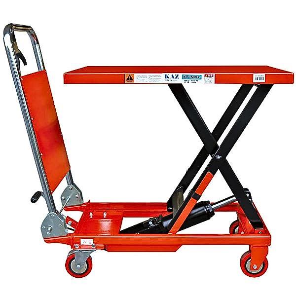 和コーポレーション KAZ 油圧式テーブル運搬車 150kg KT-150HX スタンダードタイプ