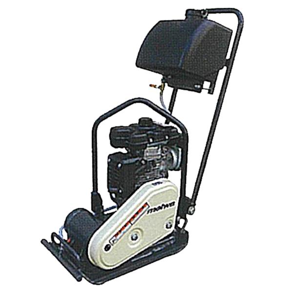 明和製作所 プレートコンパクター KP50W 転圧機 散水装置付 水タンク付