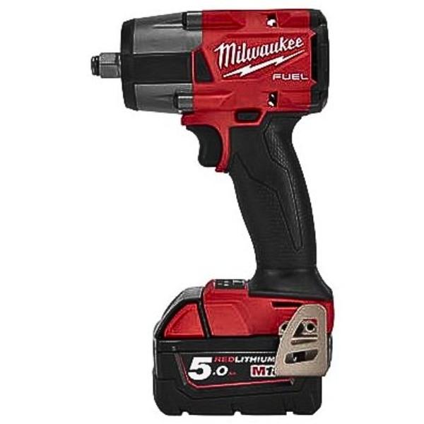 ミルウォーキー M18 FMTIW2F12-502X JP M18 FUEL 1/2インチ 745Nm インパクトレンチ 充電器・バッテリー2個付