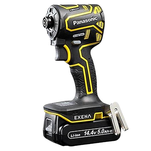 パナソニック 充電インパクトドライバー EZ1PD1J14D-Y 黄色 イエロー 14.4V 5.0Ah LJタイプ 電池セット エグゼナ EXZNA 42,077円