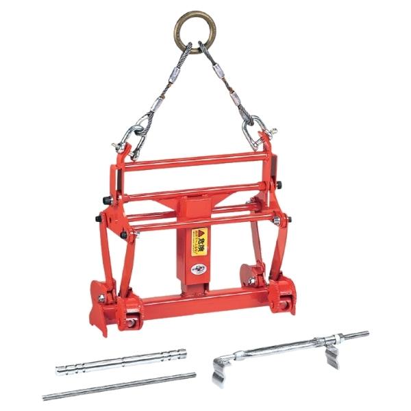 サンキョウトレーディング 内吊ワイド-7 定格容量1000kg コンクリート製品用クランプ