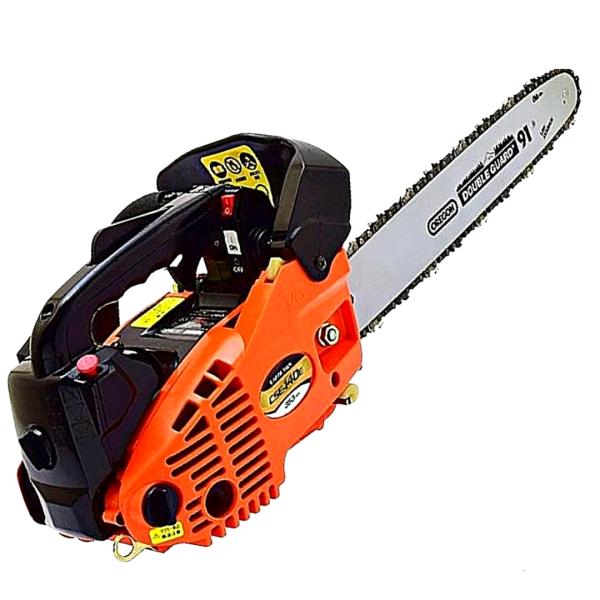 高儀 EARTH MAN エンジンチェーンソー CSE-140E 350mm ボックススパナ・マイナスドライバー付｜GO＆GO 18,057円