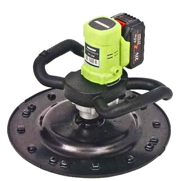 【在庫確認商品】友定建機 TBT-38B バッテリートロウェル スムージング付 伸縮ハンドル バッテリー2個充電器付