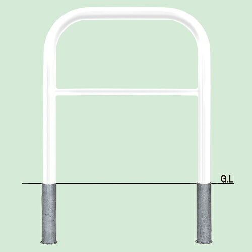 帝金 バリカー 横型 Y82-C3白 【個人宅配送の場合、追加運賃発生】 【受注生産品】