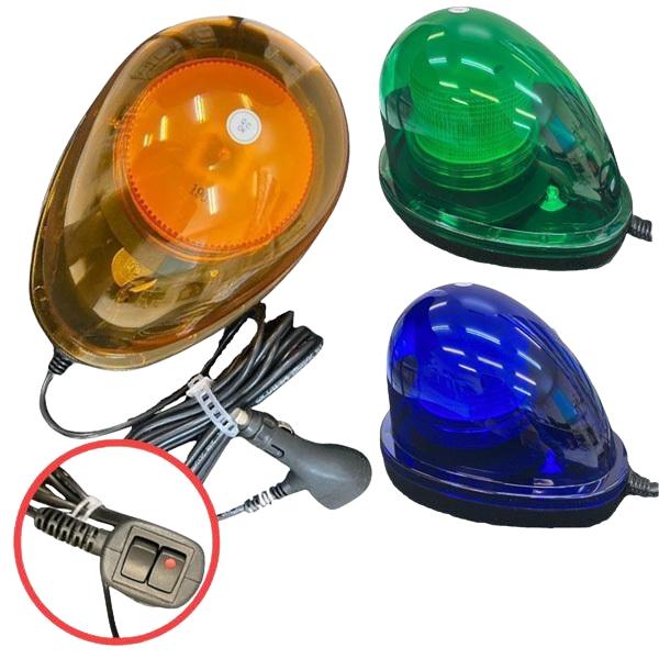 エース神戸 車載式ハイパワーLED回転/点滅灯 モーターレス 各色 BFM-LED-KT 黄 青 緑