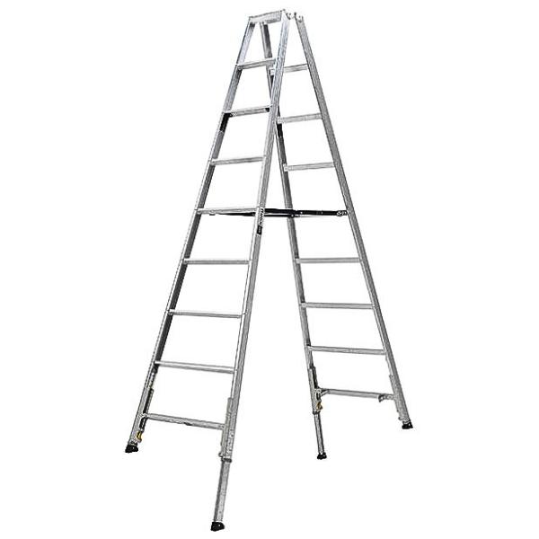 アルインコ 軽量型 伸縮脚付専用脚立 KARU300 9段 9尺・10尺 天板高さ：2.59～2.88m 28,721円