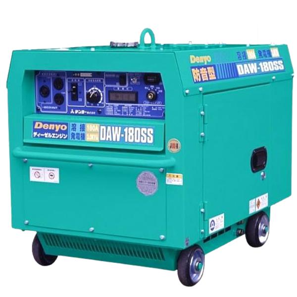 楽天市場】Denyo エンジン式 スーパー デンヨー ハンデ 溶接 発電機