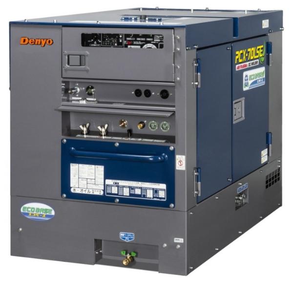 楽天市場】デンヨー 溶接機 PCX-70LSE エアプラズマ切断 直流アーク