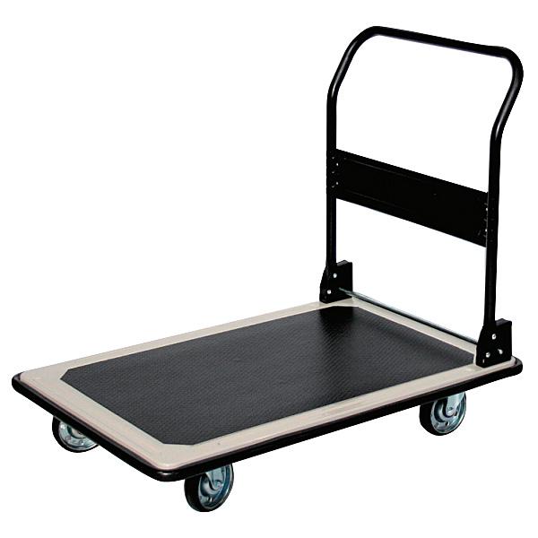 ハマコS.S 省音プレス製台車 PD-350TU 折りたたみハンドルタイプ ウレタン車輪 積載荷重350kg 19,677円