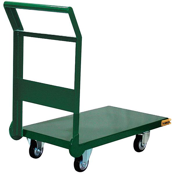 スケボートラック 鉄骨上運搬台車 ストッパー付 【10967597】