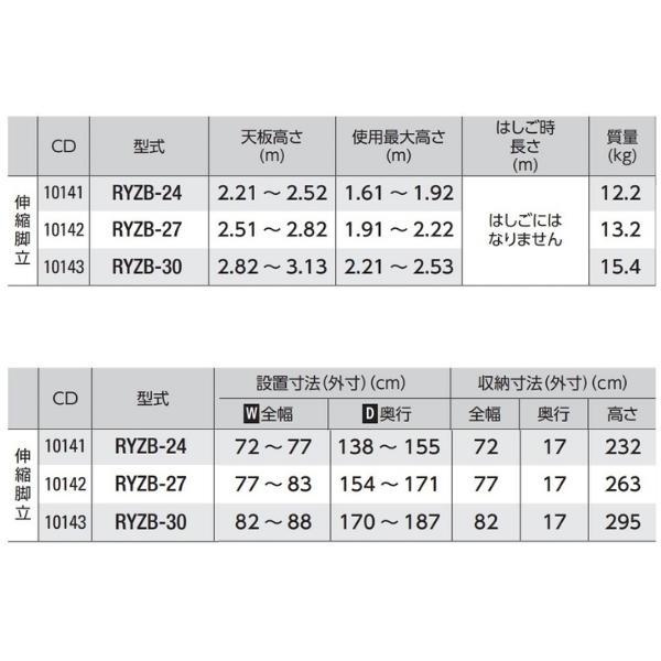 最大75%OFFクーポン 伸縮式脚立 脚部伸縮脚立 RYZB-24 8尺 ブラック 長谷川工業 www.tsujide.co.jp