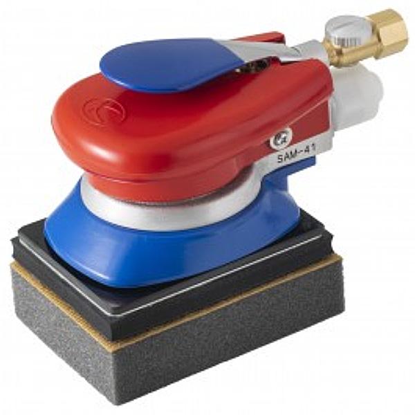 【8月下旬入荷予定】空研 グラスポリッシャー セット スポンジパッドA スポンジパッドB付 SAM-41GP 23411GPS|現場にGO