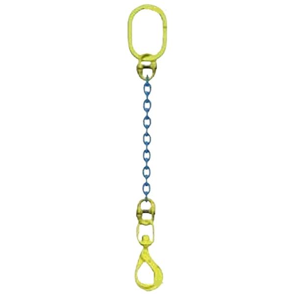 マーテック チェーンスリング 1本吊りセット TA1-BK 13mm-1.5m 5.2t 5200kg MARTEC｜現場にGO 26,161円