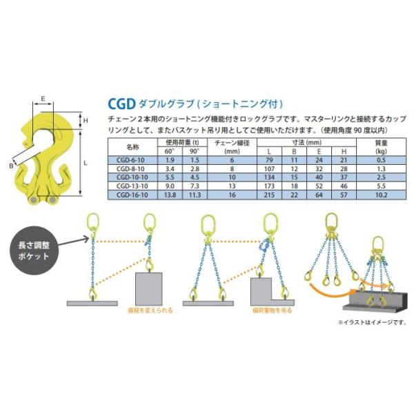 激安 激安特価 送料無料 ファースト店マーテック チェーンスリング2本