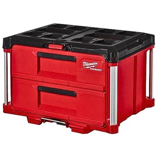 ミルウォーキー 48-22-8442 PACKOUT 引き出し収納 2段 耐荷重：22.7kg